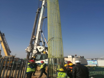 玻璃纤维筋在郑州地铁10号线中铁五局某标段的应用